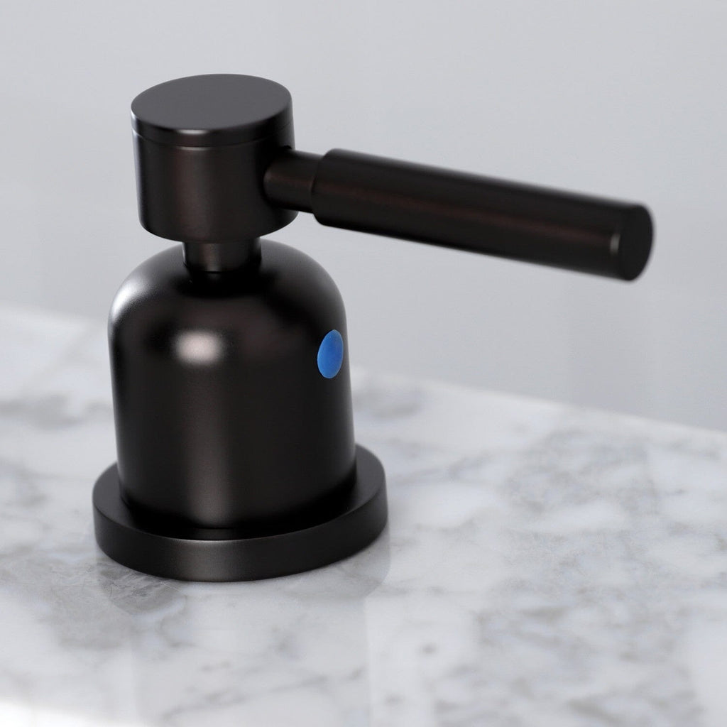 Concord Widespread Bathroom Faucet with Brass Pop-Up