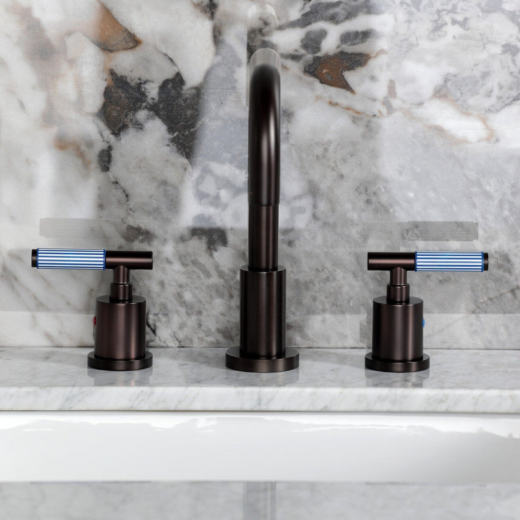 Verona Widespread Bathroom Faucet with Brass Pop-Up