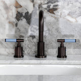 Verona Widespread Bathroom Faucet with Brass Pop-Up