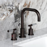 Verona Widespread Bathroom Faucet with Brass Pop-Up
