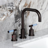 Verona Widespread Bathroom Faucet with Brass Pop-Up