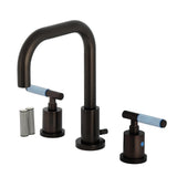Verona Widespread Bathroom Faucet with Brass Pop-Up
