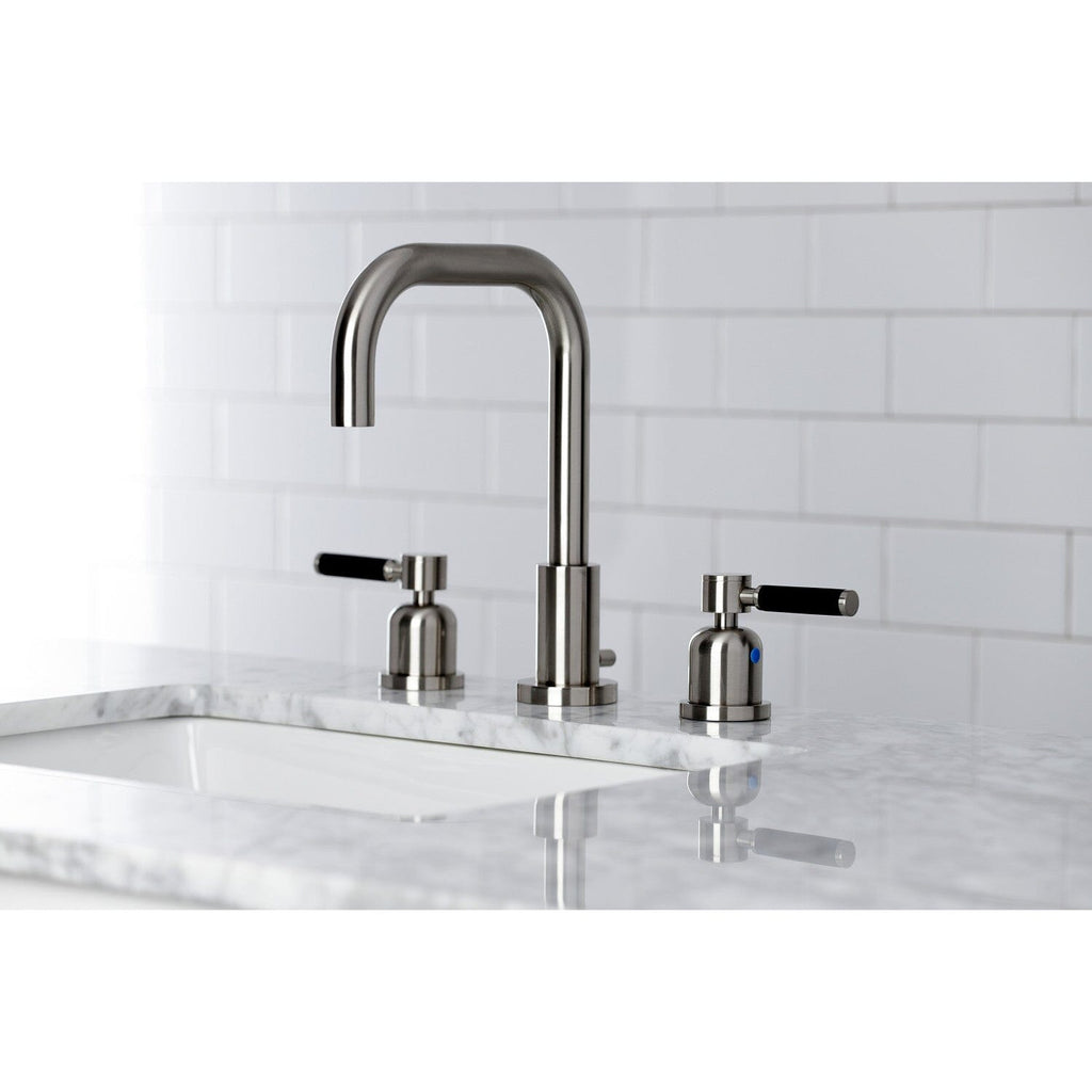 Kaiser Widespread Bathroom Faucet with Brass Pop-Up