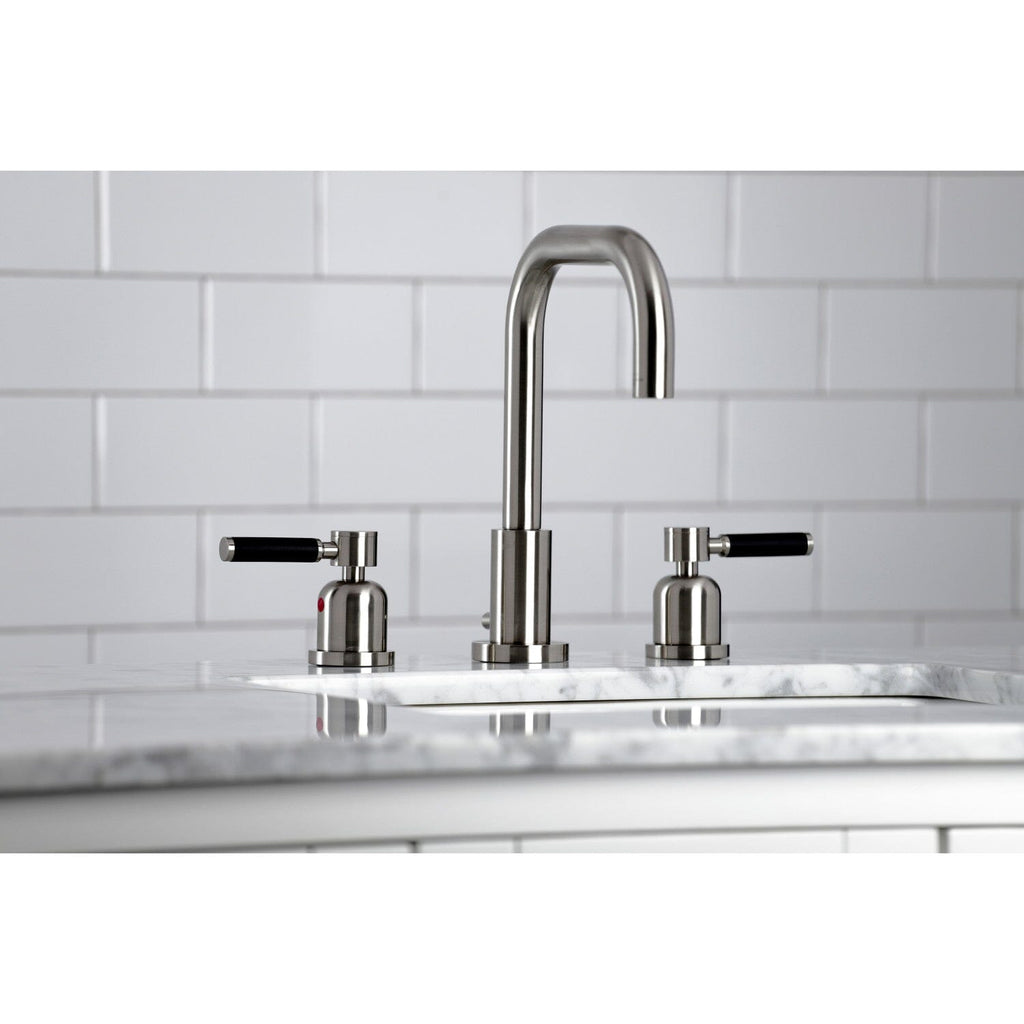 Kaiser Widespread Bathroom Faucet with Brass Pop-Up