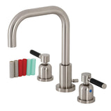 Kaiser Widespread Bathroom Faucet with Brass Pop-Up