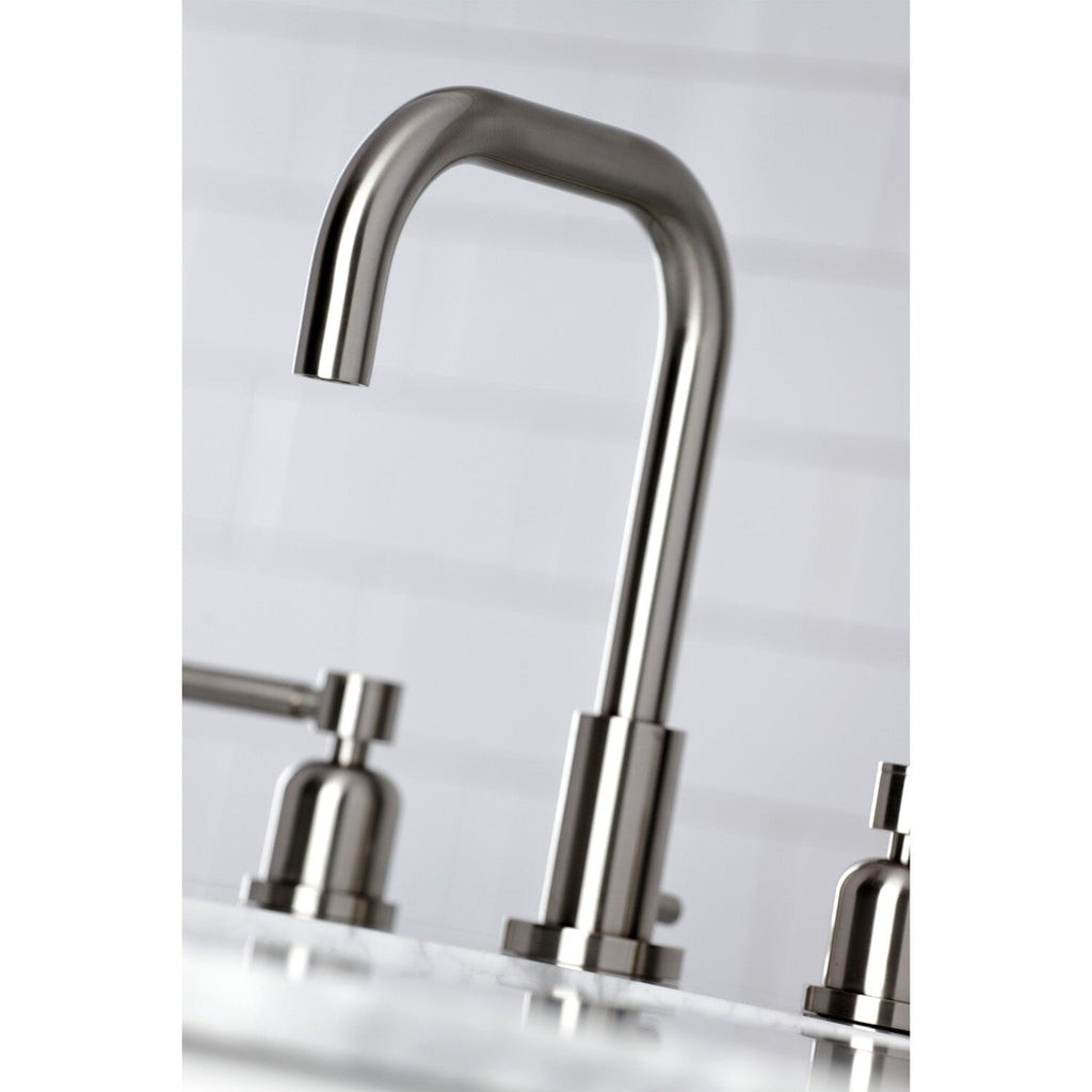 Concord Widespread Bathroom Faucet with Brass Pop-Up