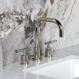 Verona Widespread Bathroom Faucet with Brass Pop-Up