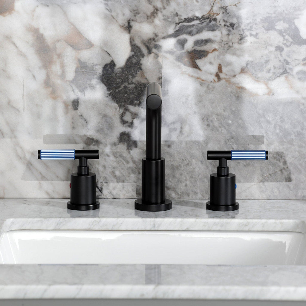 Verona Widespread Bathroom Faucet with Brass Pop-Up