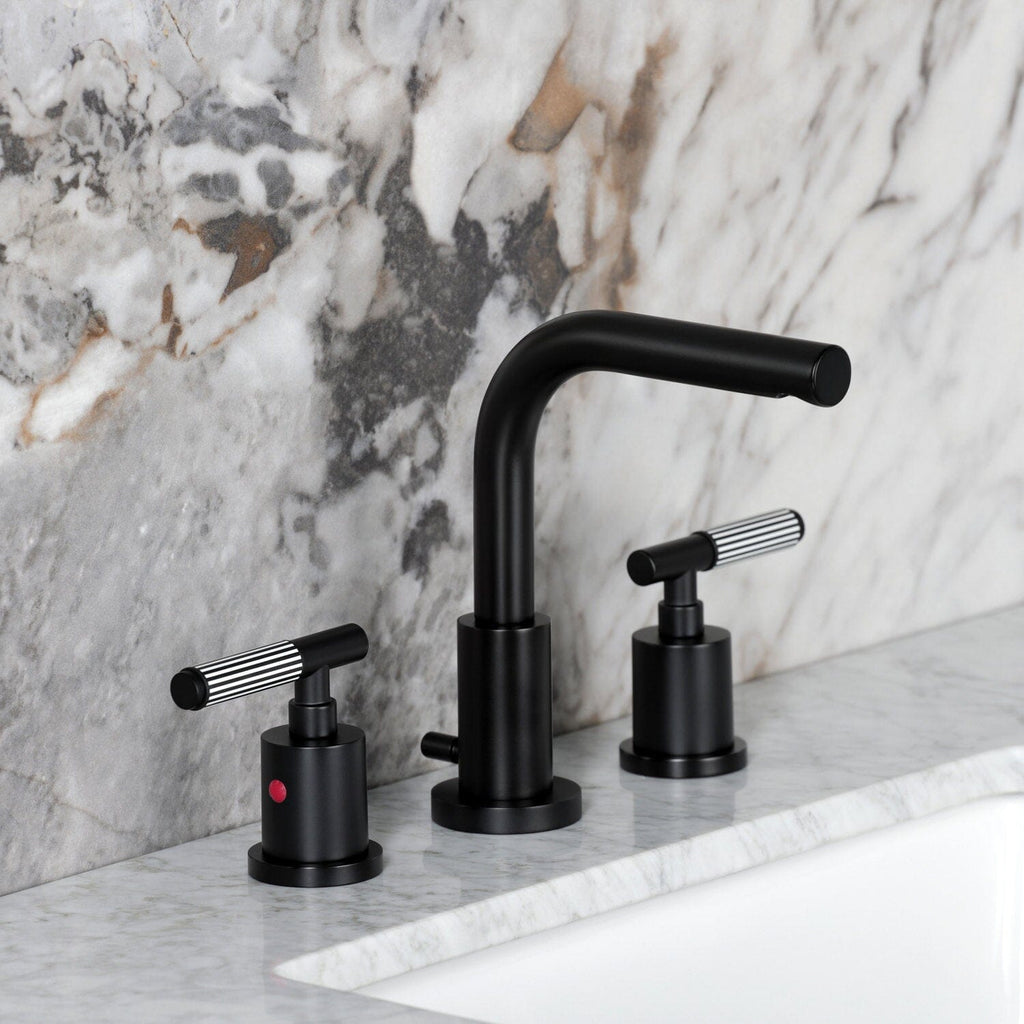 Verona Widespread Bathroom Faucet with Brass Pop-Up