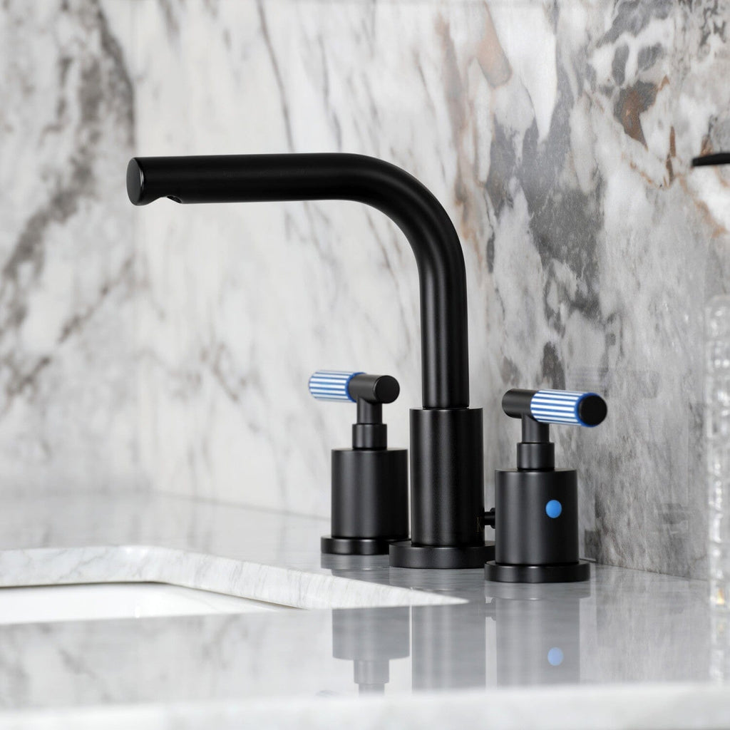 Verona Widespread Bathroom Faucet with Brass Pop-Up