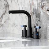 Verona Widespread Bathroom Faucet with Brass Pop-Up