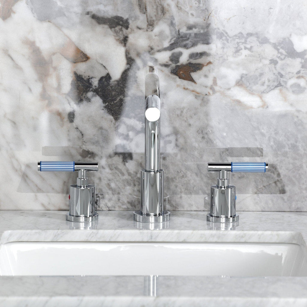 Verona Widespread Bathroom Faucet with Brass Pop-Up