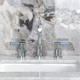 Verona Widespread Bathroom Faucet with Brass Pop-Up