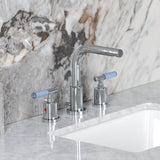 Verona Widespread Bathroom Faucet with Brass Pop-Up