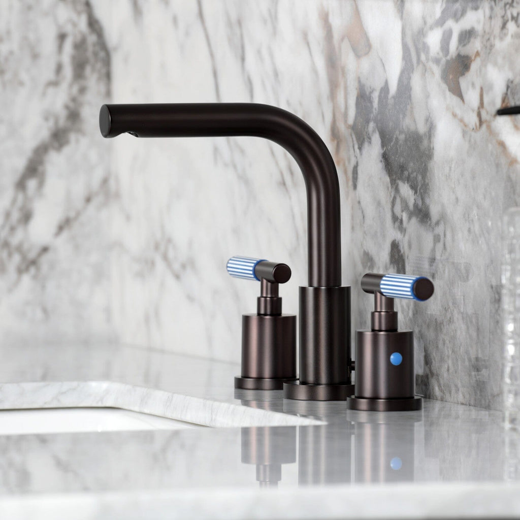 Verona Widespread Bathroom Faucet with Brass Pop-Up