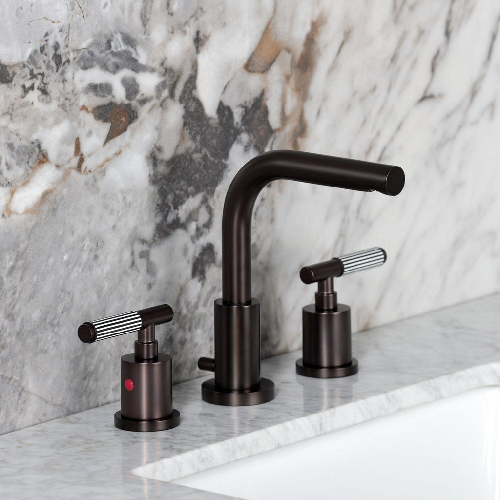 Verona Widespread Bathroom Faucet with Brass Pop-Up