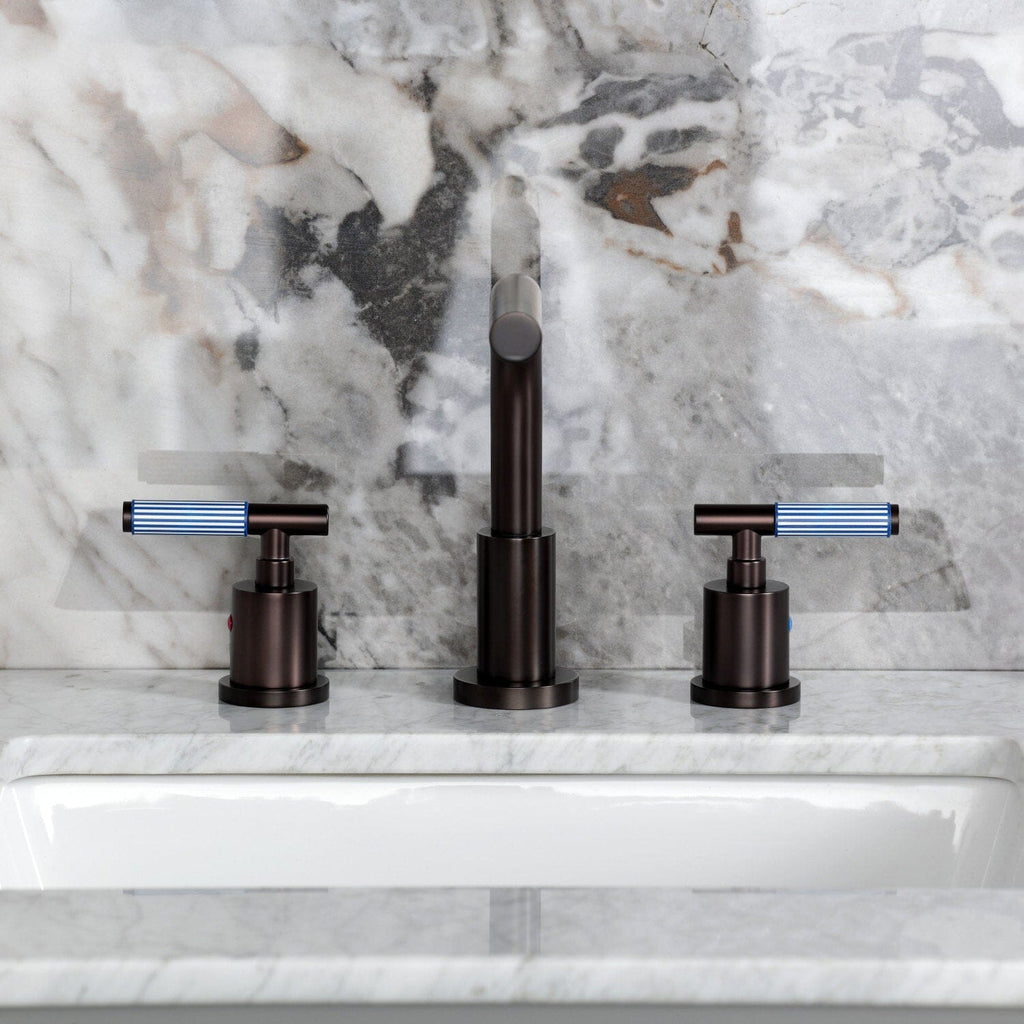 Verona Widespread Bathroom Faucet with Brass Pop-Up