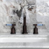 Verona Widespread Bathroom Faucet with Brass Pop-Up
