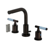 Verona Widespread Bathroom Faucet with Brass Pop-Up