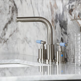 Verona Widespread Bathroom Faucet with Brass Pop-Up