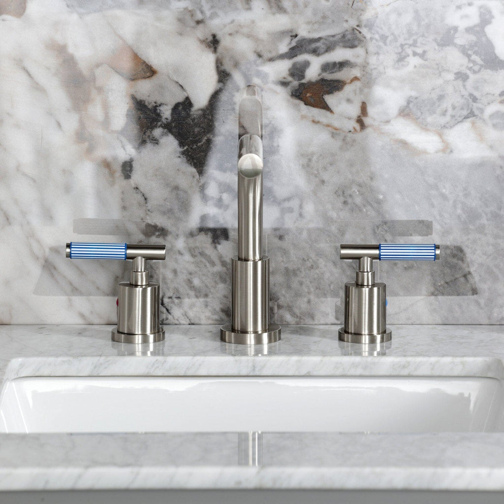 Verona Widespread Bathroom Faucet with Brass Pop-Up