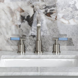 Verona Widespread Bathroom Faucet with Brass Pop-Up
