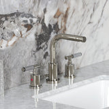 Verona Widespread Bathroom Faucet with Brass Pop-Up