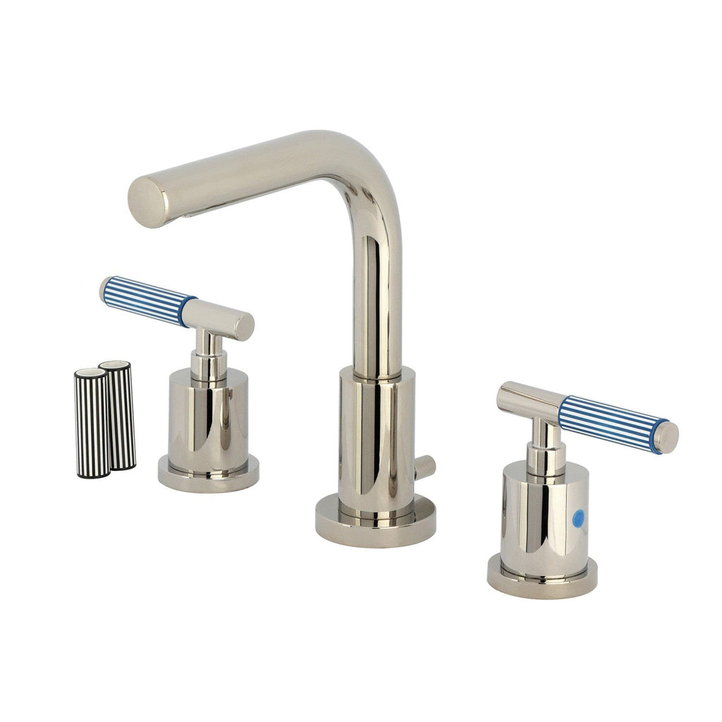 Verona Widespread Bathroom Faucet with Brass Pop-Up