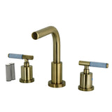 Verona Widespread Bathroom Faucet with Brass Pop-Up