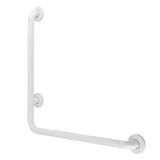 Made To Match 24-Inch x 24-Inch L-Shaped Stainless Steel ADA Grab Bar - Right Hand