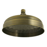 Victorian 8-Inch Brass Shower Head