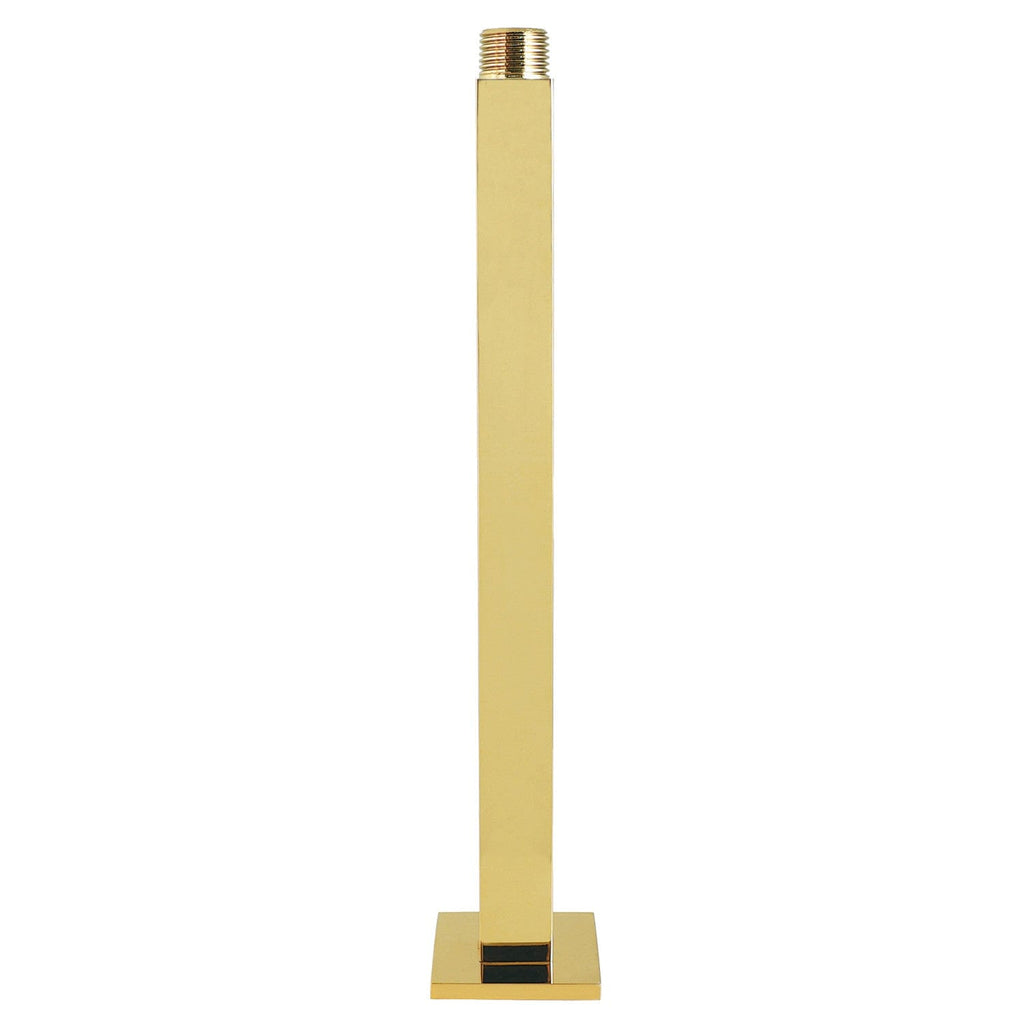 Claremont 10-Inch Rain Drop Ceiling Mount Shower Arm with Round Flange