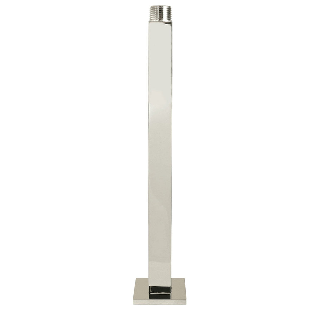 Claremont 10-Inch Rain Drop Ceiling Mount Shower Arm with Round Flange