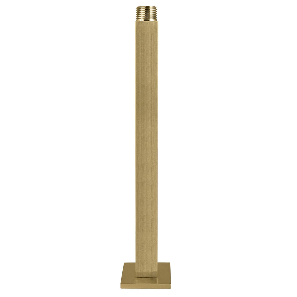 Claremont 10-Inch Rain Drop Ceiling Mount Shower Arm with Round Flange