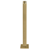 Claremont 10-Inch Rain Drop Ceiling Mount Shower Arm with Round Flange