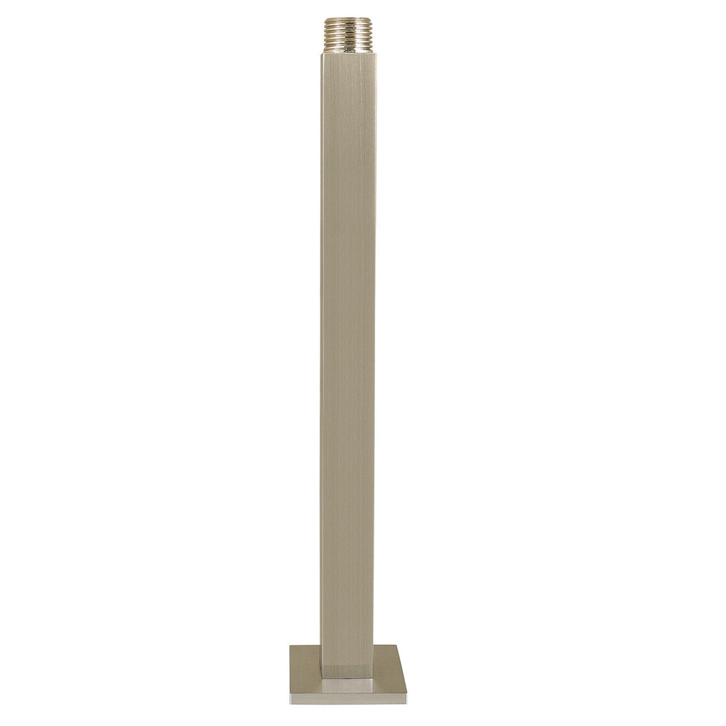 Claremont 10-Inch Rain Drop Ceiling Mount Shower Arm with Round Flange