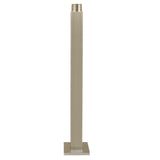 Claremont 10-Inch Rain Drop Ceiling Mount Shower Arm with Round Flange