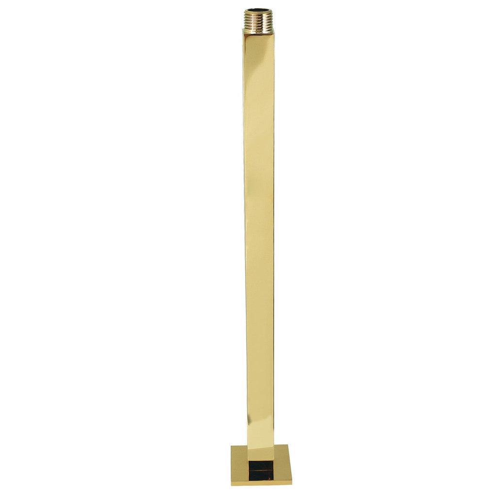 Claremont 12-Inch Rain Drop Ceiling Mount Shower Arm with Round Flange