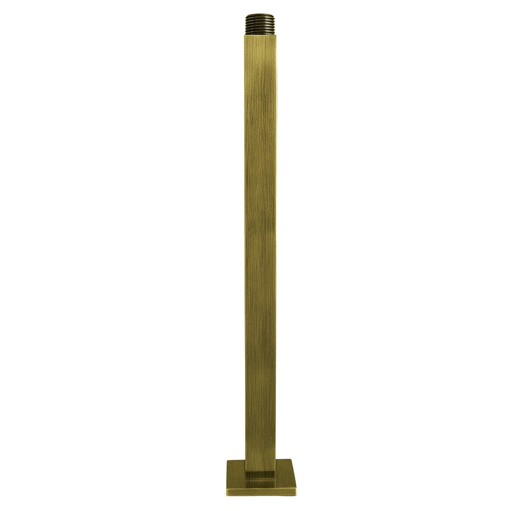 Claremont 12-Inch Rain Drop Ceiling Mount Shower Arm with Round Flange
