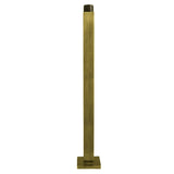 Claremont 12-Inch Rain Drop Ceiling Mount Shower Arm with Round Flange