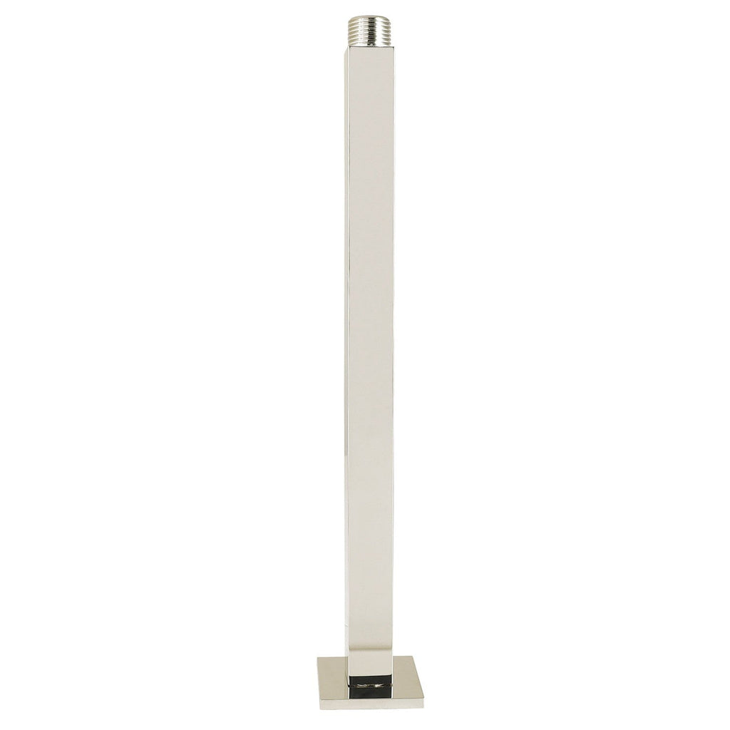 Claremont 12-Inch Rain Drop Ceiling Mount Shower Arm with Round Flange