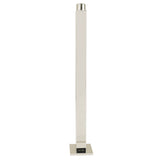 Claremont 12-Inch Rain Drop Ceiling Mount Shower Arm with Round Flange