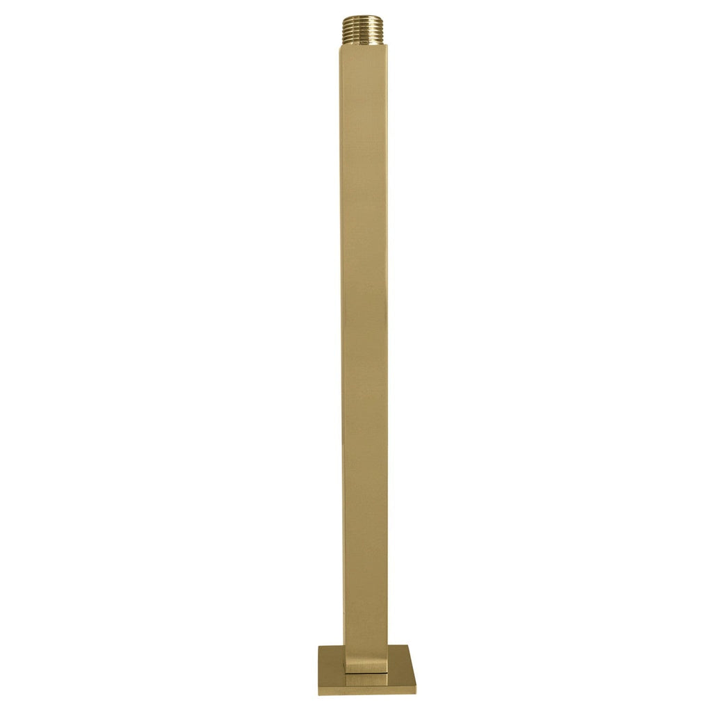 Claremont 12-Inch Rain Drop Ceiling Mount Shower Arm with Round Flange