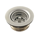 Tacoma Stainless Steel Bar Sink Basket Strainer with Brass Nut
