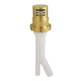 Trimscape Dishwasher Air Gap with Brass Cover
