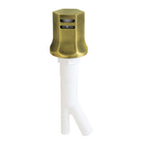Metropolitan Dishwasher Air Gap with Brass Cover