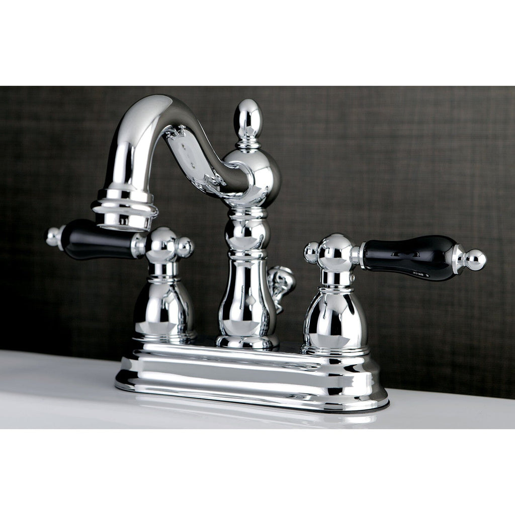 Duchess Double-Handle 3-Hole Deck Mount 4-Inch Centerset Bathroom Faucet with Pop-Up Drain