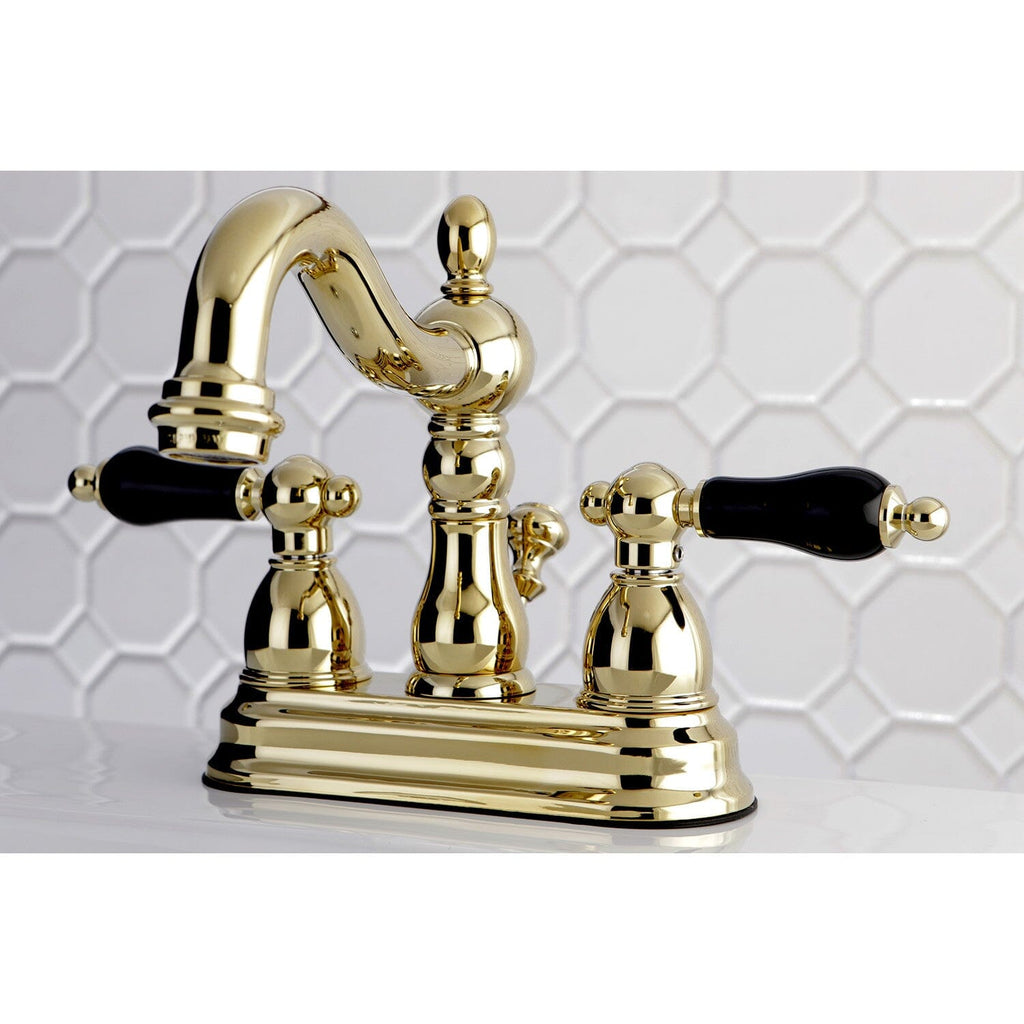 Duchess Double-Handle 3-Hole Deck Mount 4-Inch Centerset Bathroom Faucet with Pop-Up Drain