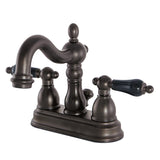 Duchess Double-Handle 3-Hole Deck Mount 4-Inch Centerset Bathroom Faucet with Pop-Up Drain