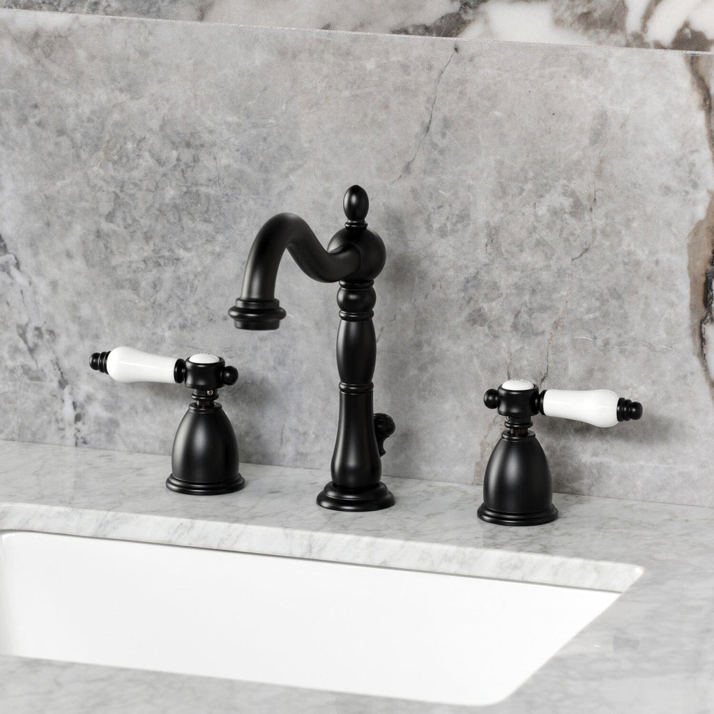 Bel-Air Widespread Bathroom Faucet with Brass Pop-Up